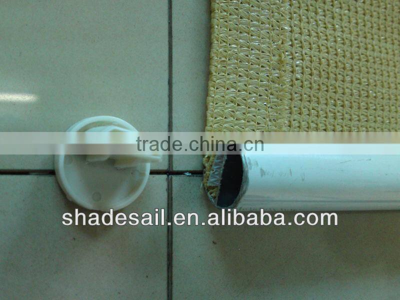 Cheap colourful durable 100% HDPE patio blind