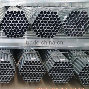 40mm round carbon GI pre galvanized steel pipe