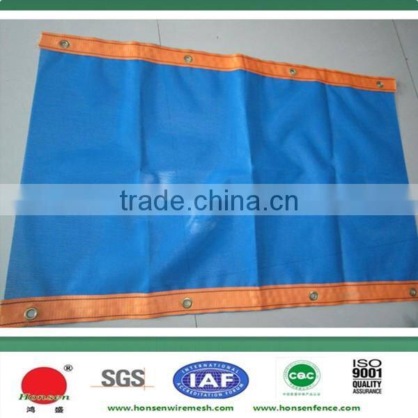 2014 flame retardant pvc coated construction nets