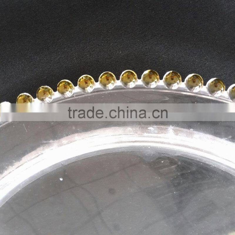 wholesale sinofur glass plate for event