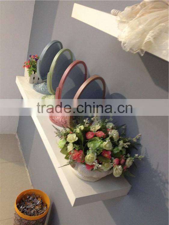 Plastic Multicolor Cosmetic Desktop Make up Mirror