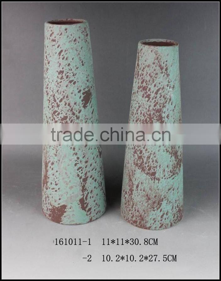 2017 hotel restaurant decoration ceramic vase