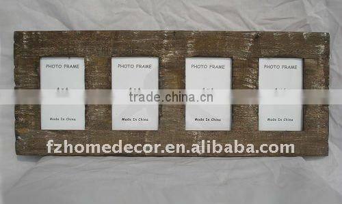 Multiple photo frame with antique design