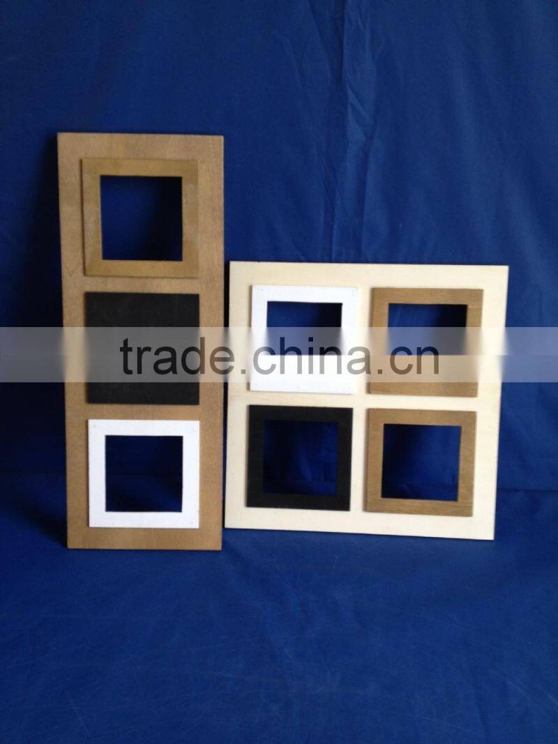FSC&SEDEX wooden heart-shaped photo frame wooden photo picture frame whosales
