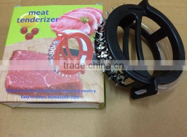 CY123 PRO Rolling Meat Beef Tender Easy Handle Tenderizer Needle Kitchen Tool