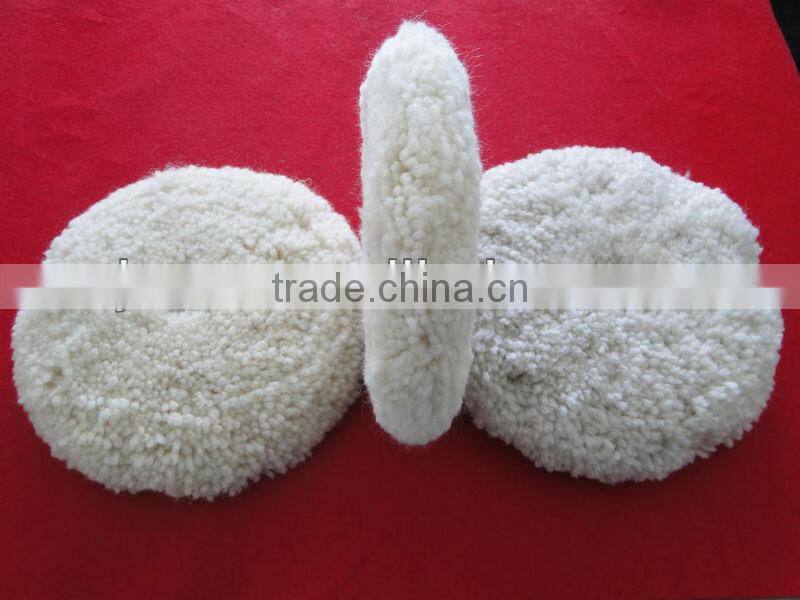 One/double side Wool buffing pad
