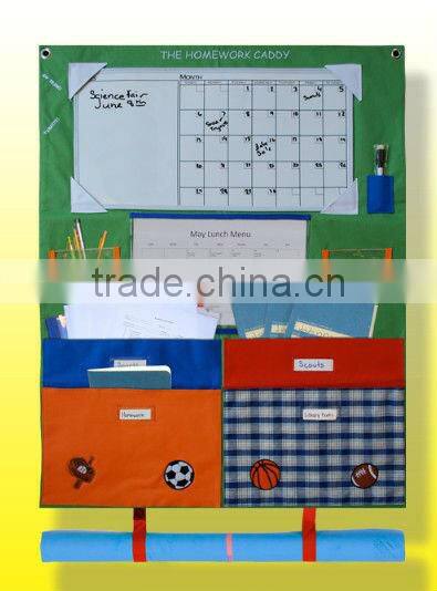 Multi-functional stationery homework folder Multifunctional Homework Caddy Storage Bag For Kid Stationery Storage Bag