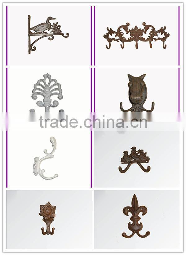 Antique Cast Iron Decorative Hat hooks Hat / Coat Hook