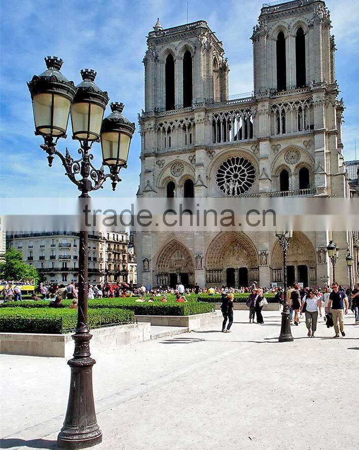 Antique double arm street lighting pole price