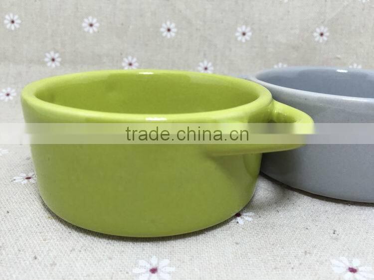 Stocked White Round ceramic soap dish/cheap ceramic bowl dishes