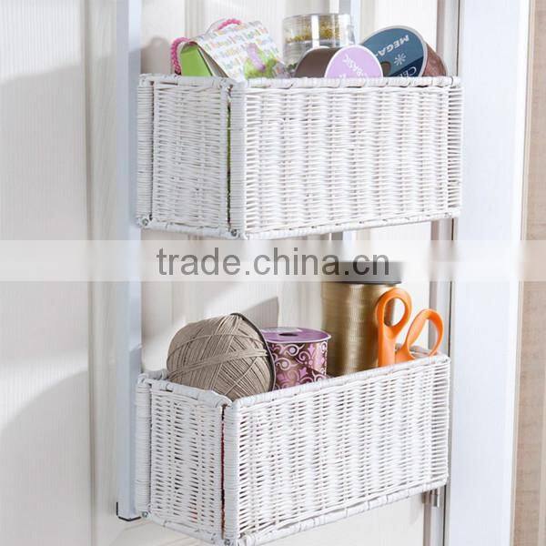 3 Tiers Over the Door plastic basket storage set hanging storage basket