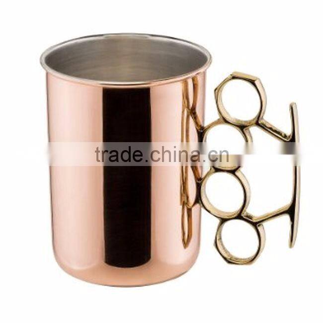 copper hammered moscow mule mug