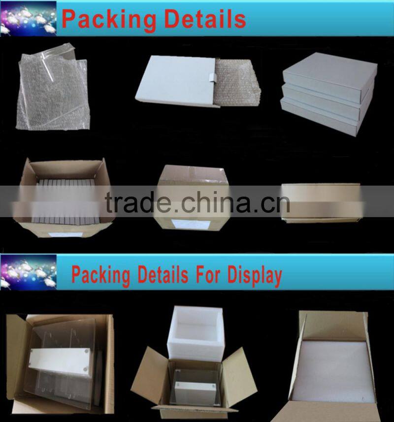 Factory wholesale acrylic display stand for magazine and newspaper