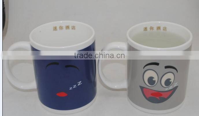 customized design 11oz inside printed mug for promotional