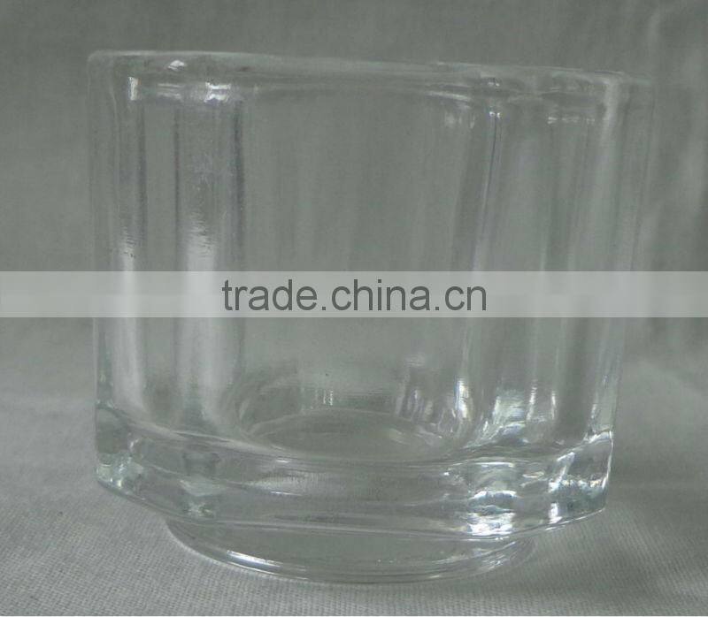 Round bottom tequila shots glass