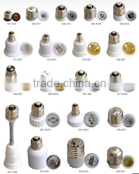 plastic lightning adapter e10 to gu10