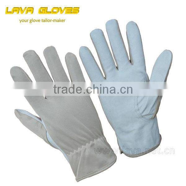 cow Split leather Roping Gloves/Outdoor Gloves for Fast Roping