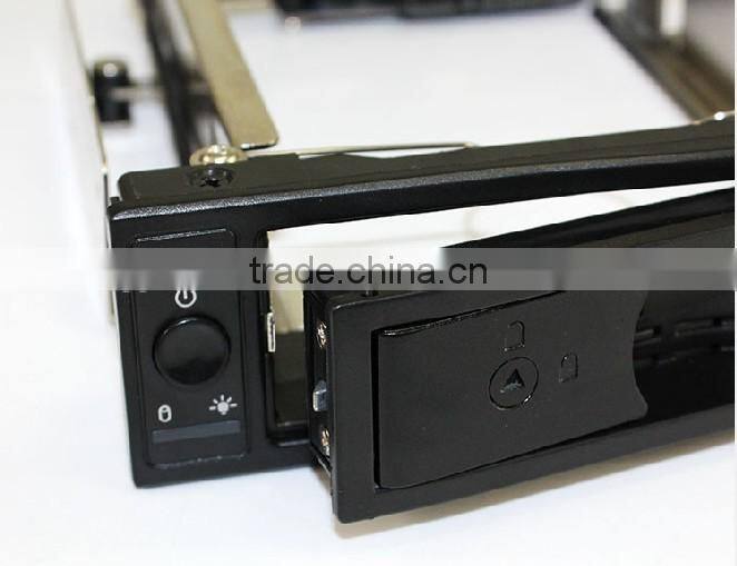 3.5' SATA/SAS HDD mobile rack hard disk enclosure with LED