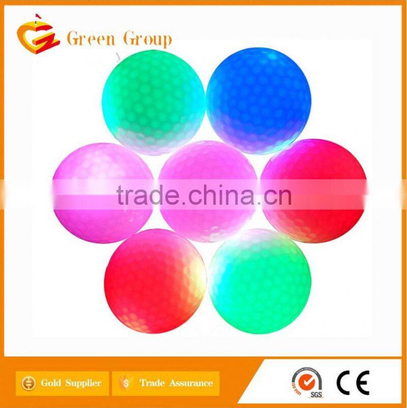 customize battery LED light ball golf ball