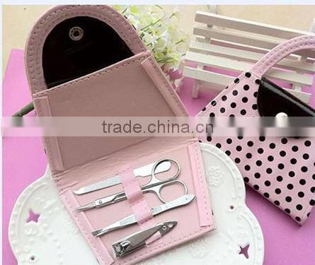 7pcs cartoon ladybird stainless steel Manicure Set/Beauty Set/Beauty Kit metal category