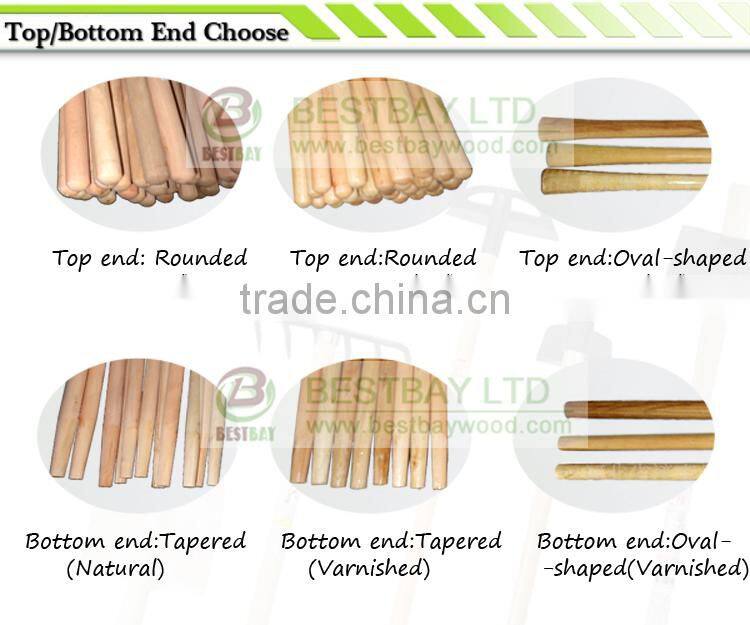 China natural wood rake handle wood hiking stick