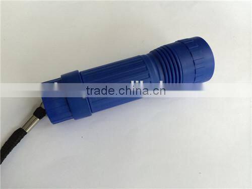 Hot Mini 9 long life LEDs ultra bright Flashlight torch