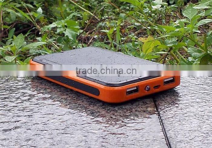 New 30000mah Waterproof solar power bank bateria externa solar charger powerbank for all mobile phone for pad