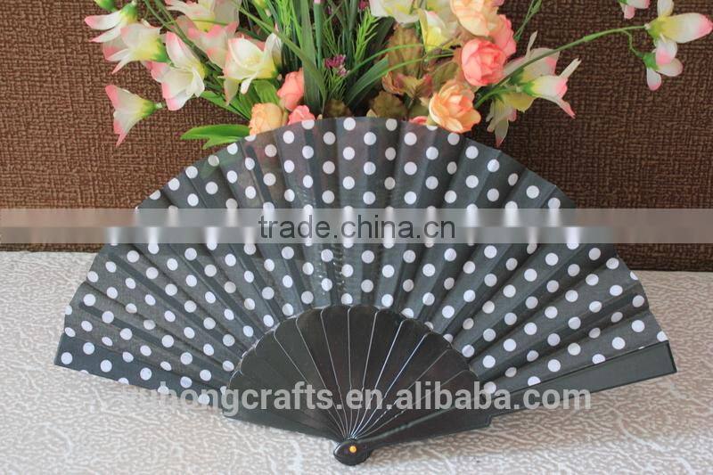 Cute fabric Spanish fan for gift