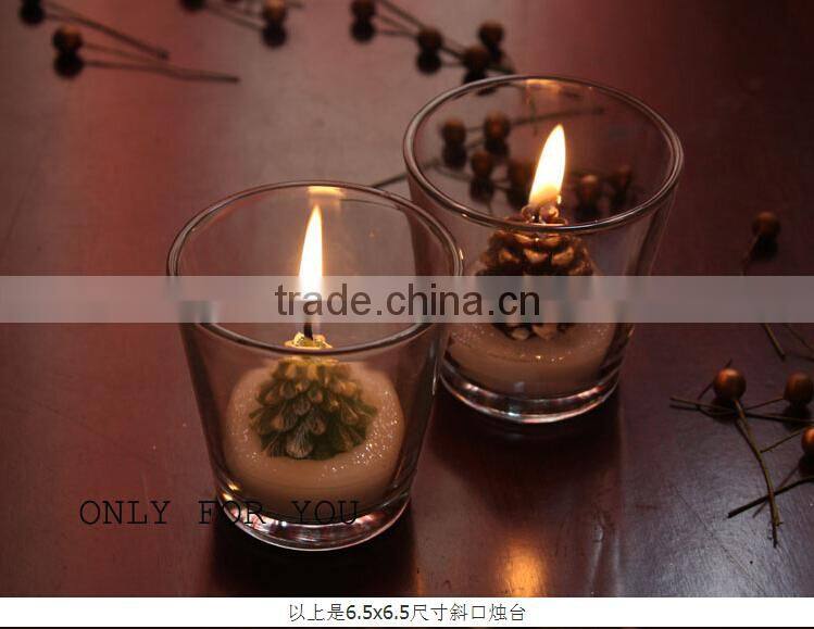 2015 ! Vintage Beautiful Glass Ball Candle Holders Table Bauble Holder for Candle new designs Home Decor Festival Wedding