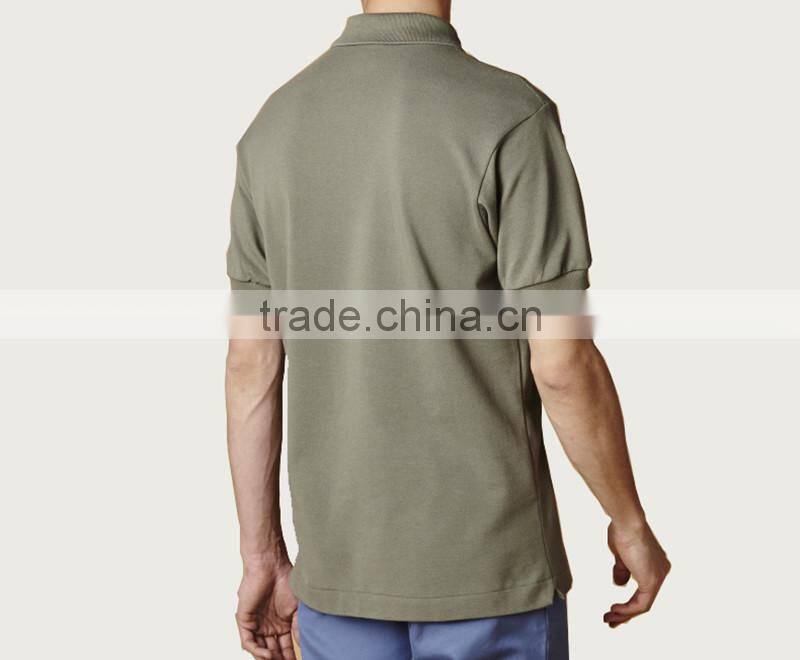 Mens 100% Cotton Pique New Style Army Polo Shirt