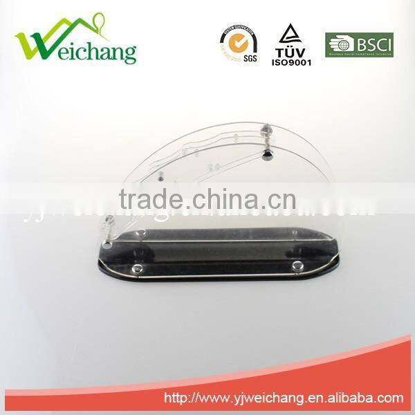 WCCP025 knife holder cutting head 2016 fashion design bclear acrylic knife holder