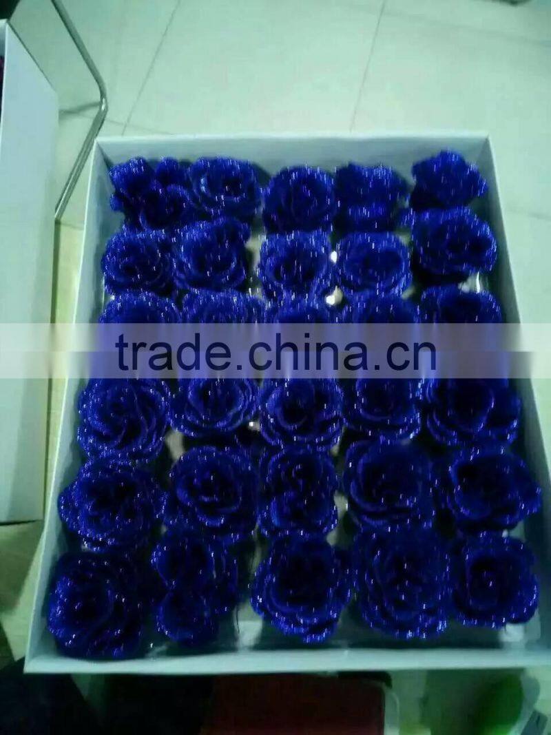 goldleaf rose artificial flower wholesale for valentine's gift