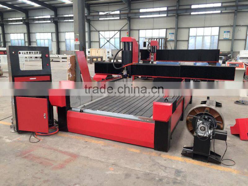 Cheap ATC automatic tool change metal router machine professional stone cnc router machinery