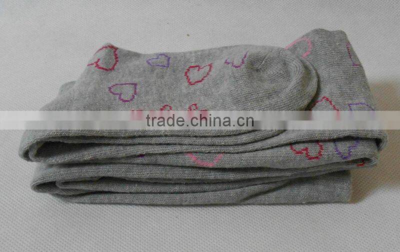 custom tights kid tights with jacquard pattern