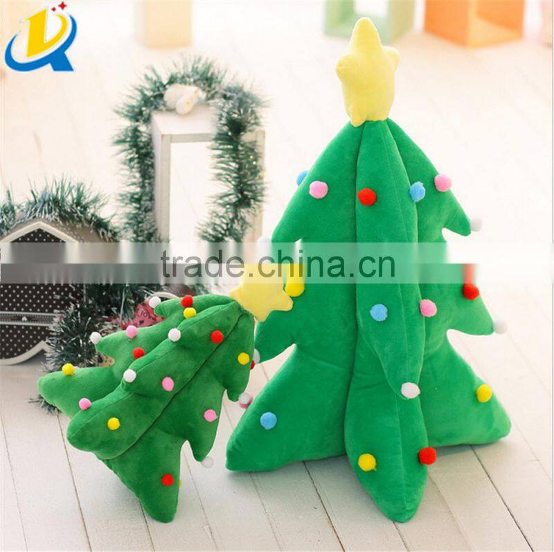 New style custom best quality soft stuffed Christmas plush tree