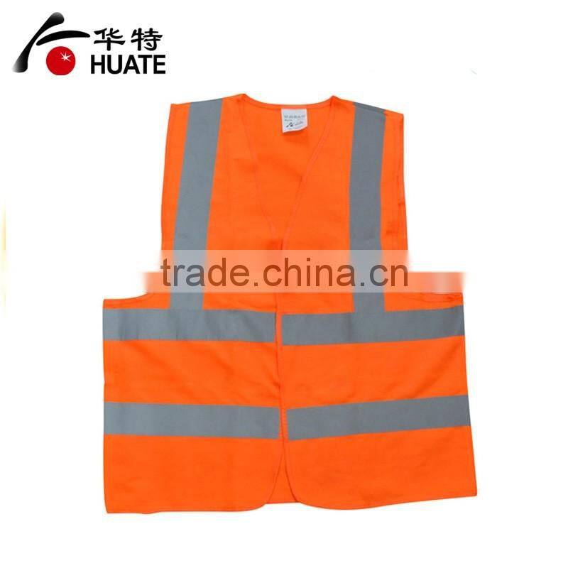 reflective LED vest for cycling/reflective garment/safety vest/orange vest