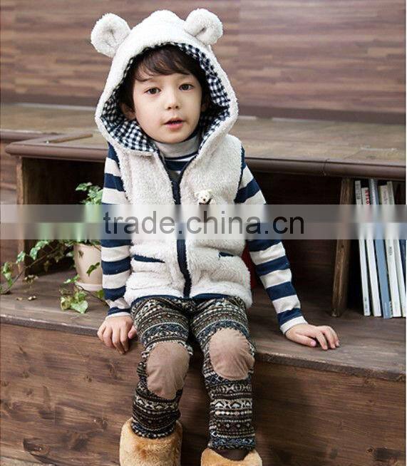 winter waterproof kid clothing boys vest