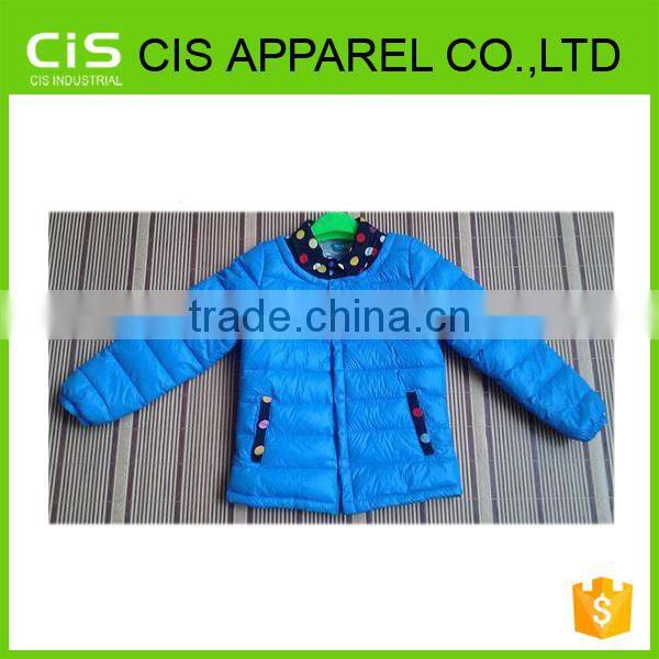 American nylon down casual customized clothes from China factory