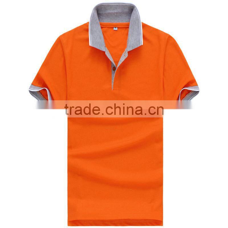 Custom Summer Solid Men Classic Plus Size Cotton Shirts Men Pullover Polos Shirts Casual Men Short Sleeve Wide-Waisted Shirts