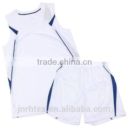 New 2014 100% polyester basketball jersey, latest basketball jersey design