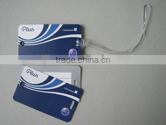 printed plastic bag tag