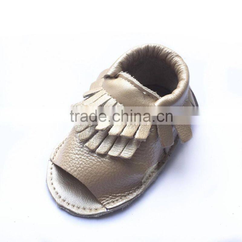 2016 4 colors of customized baby sandal shoes baby summer shoes