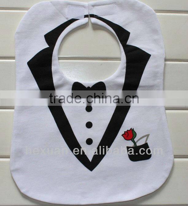 12 designs can choose baby bibs/3 layers baby bibs/superman baby bibs /in stocked or OEM