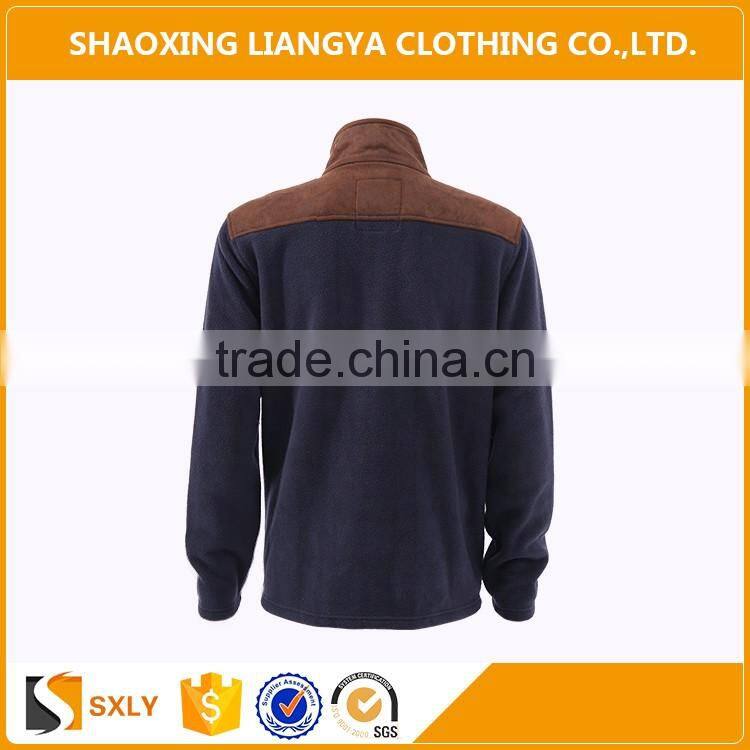 Customized outdoor winter warm wool flannel fleece jacket