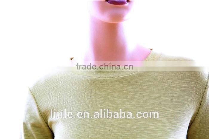 Latest fashion blouse design lady long sleeve comfortable blouse & top