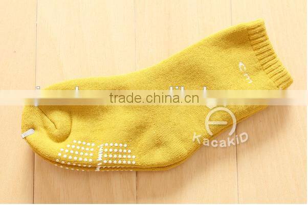 thickening baby cotton socks,cute baby cotton socks, silicone print baby socks