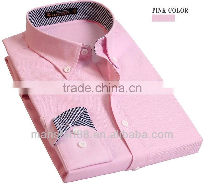 non iron washed button down oxford shirt