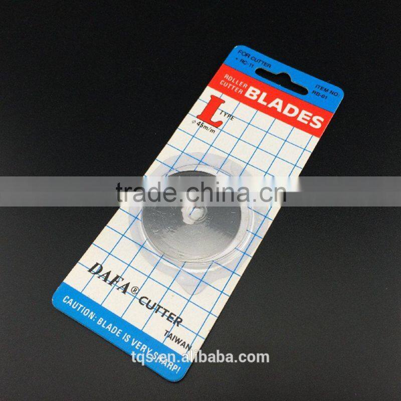 Hot selling 2015 rotary blade/rotary cutter blade 60mm
