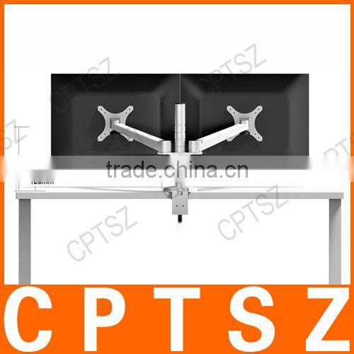 AO-4S New Arrival Dual 27" LCD Monitor Desk mount