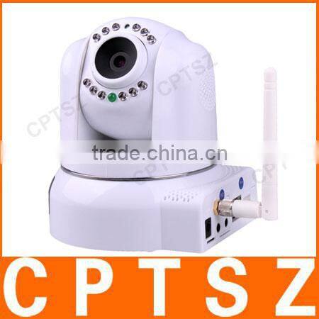 Newest H.264 MegaPixel Wireless IP Camera with door sensor/PIR security camera